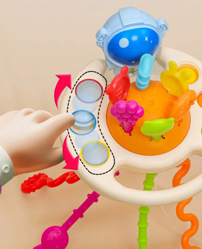 Tambour Musical Montessori — Jouet d'Éveil Bébé 1-3 ans