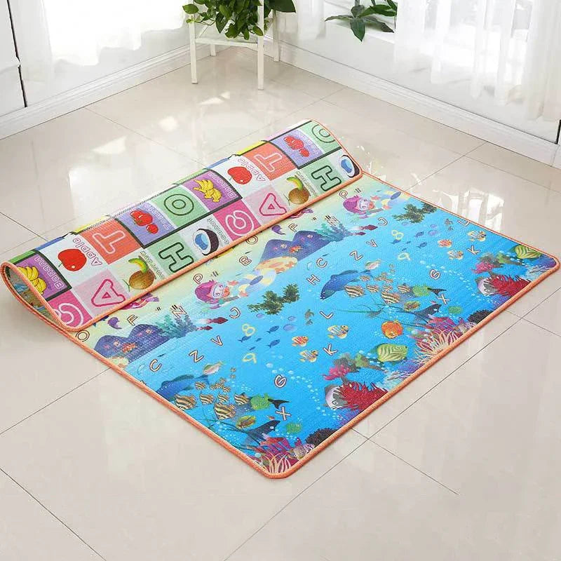 Tapis d'Éveil Bébé 120x90cm — Mousse EVA Confortable