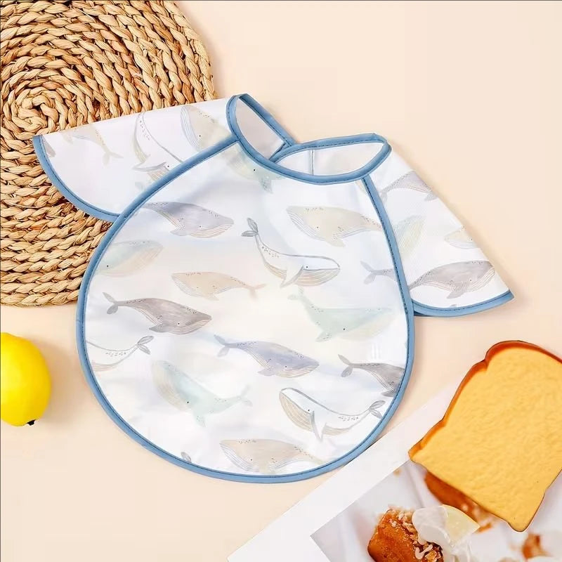 Bavoir Imperméable 360° — Rotation Complète Motifs Jungle & Animaux