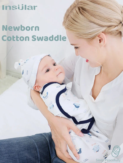 Gigoteuse Swaddle Nouveau-né — Emmaillotage Facile 0-3 mois